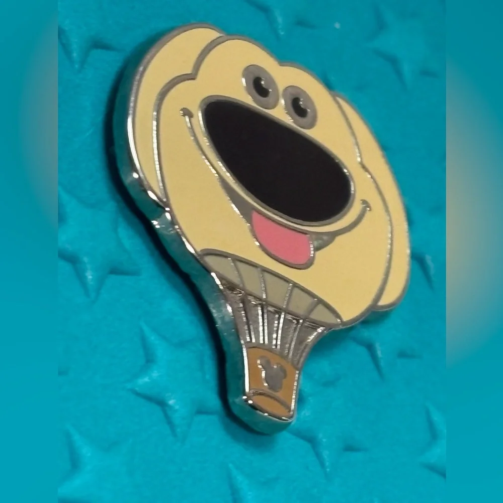 Disney 2014 Hidden Mickey Pin-Dug Up Hot Air Balloons Wave - Picture 2 of 5